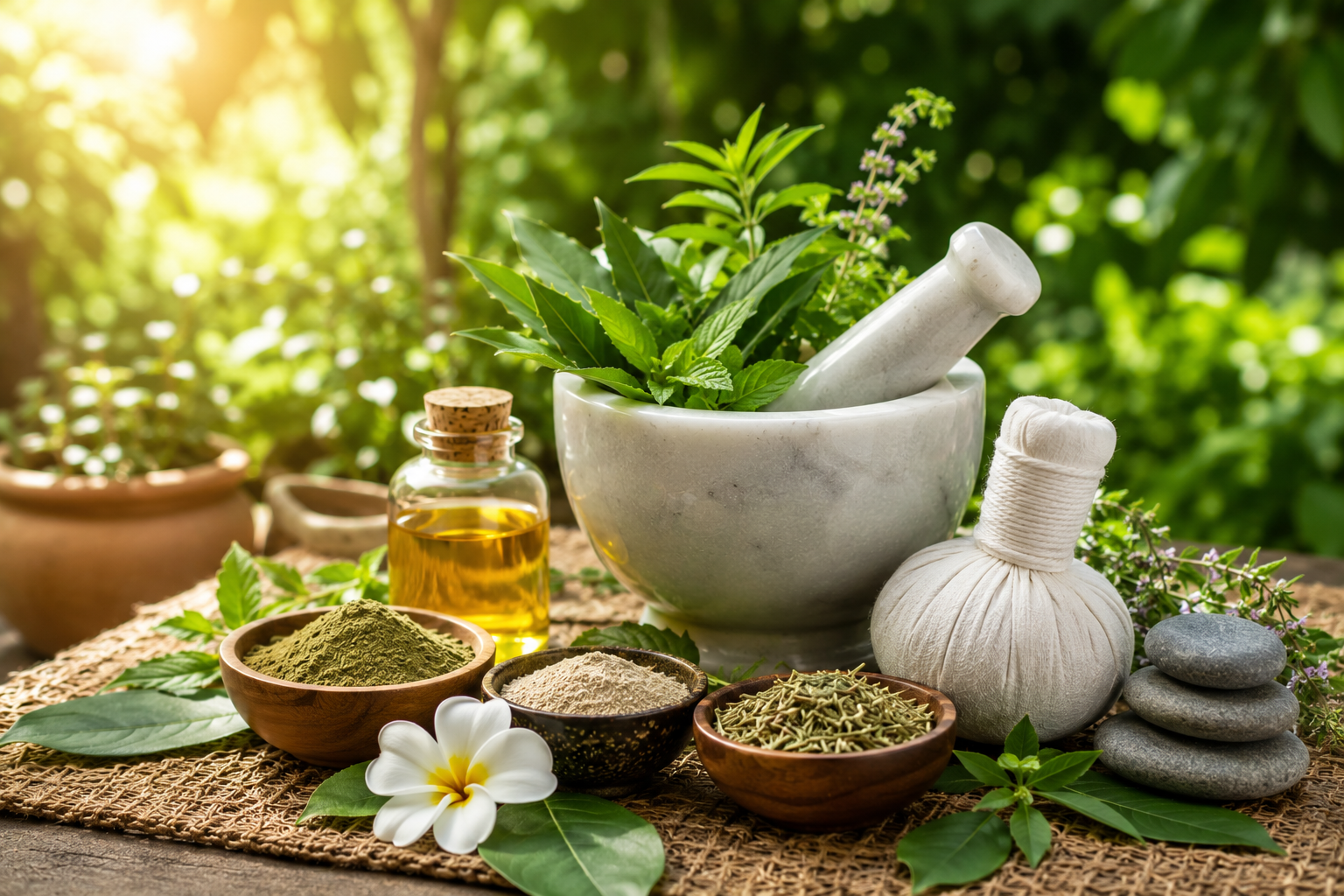 ✅ हर्बल चिकित्सा (Herbal Therapy)